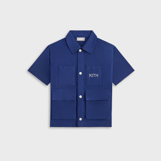 Kids Kith Kith Kids Belmont Utility Shirt - Screen