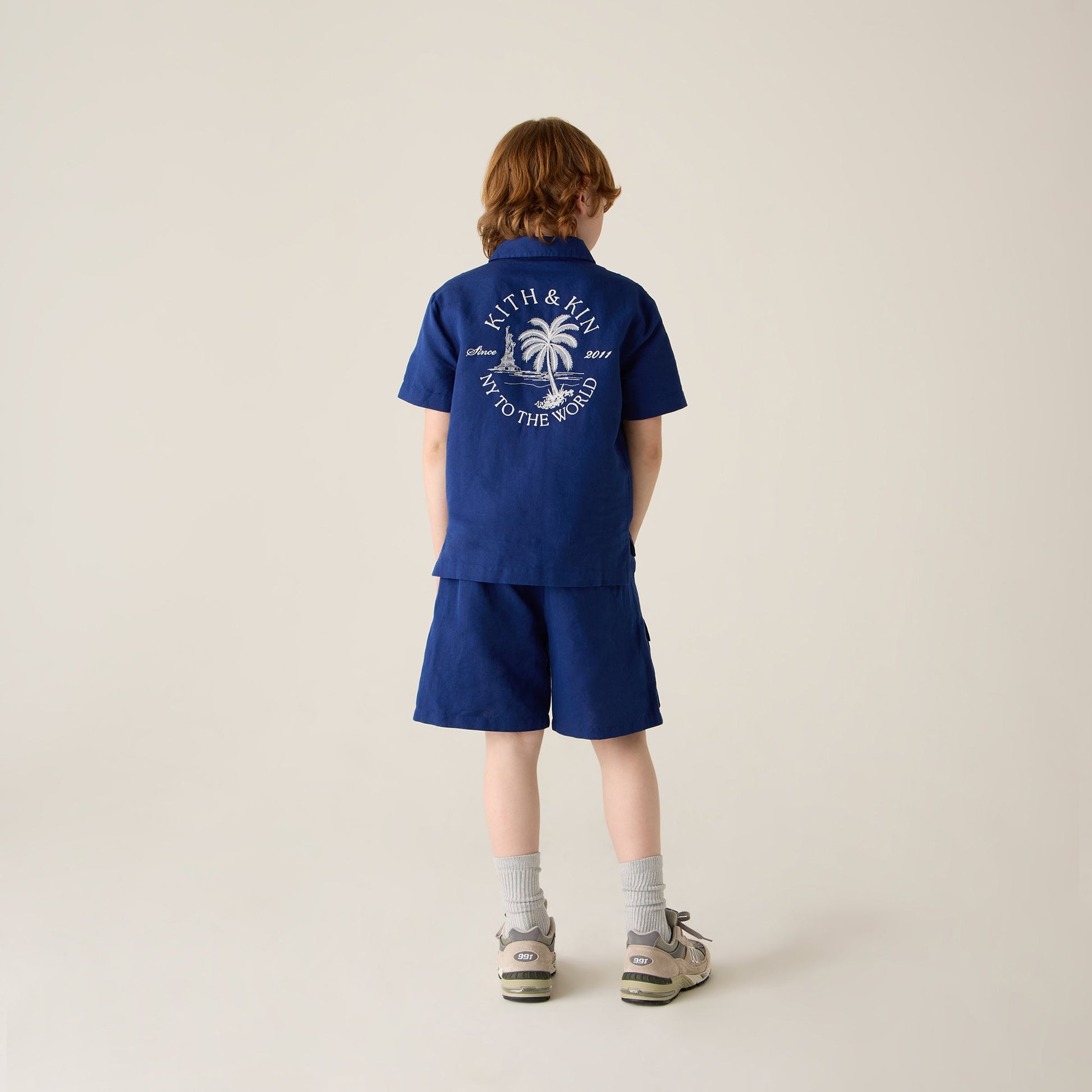 Kids Kith Kith Kids Belmont Utility Shirt - Screen
