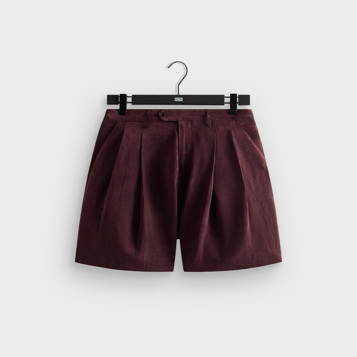 Men Kith Kith Kylan Pleated Short - Rich
