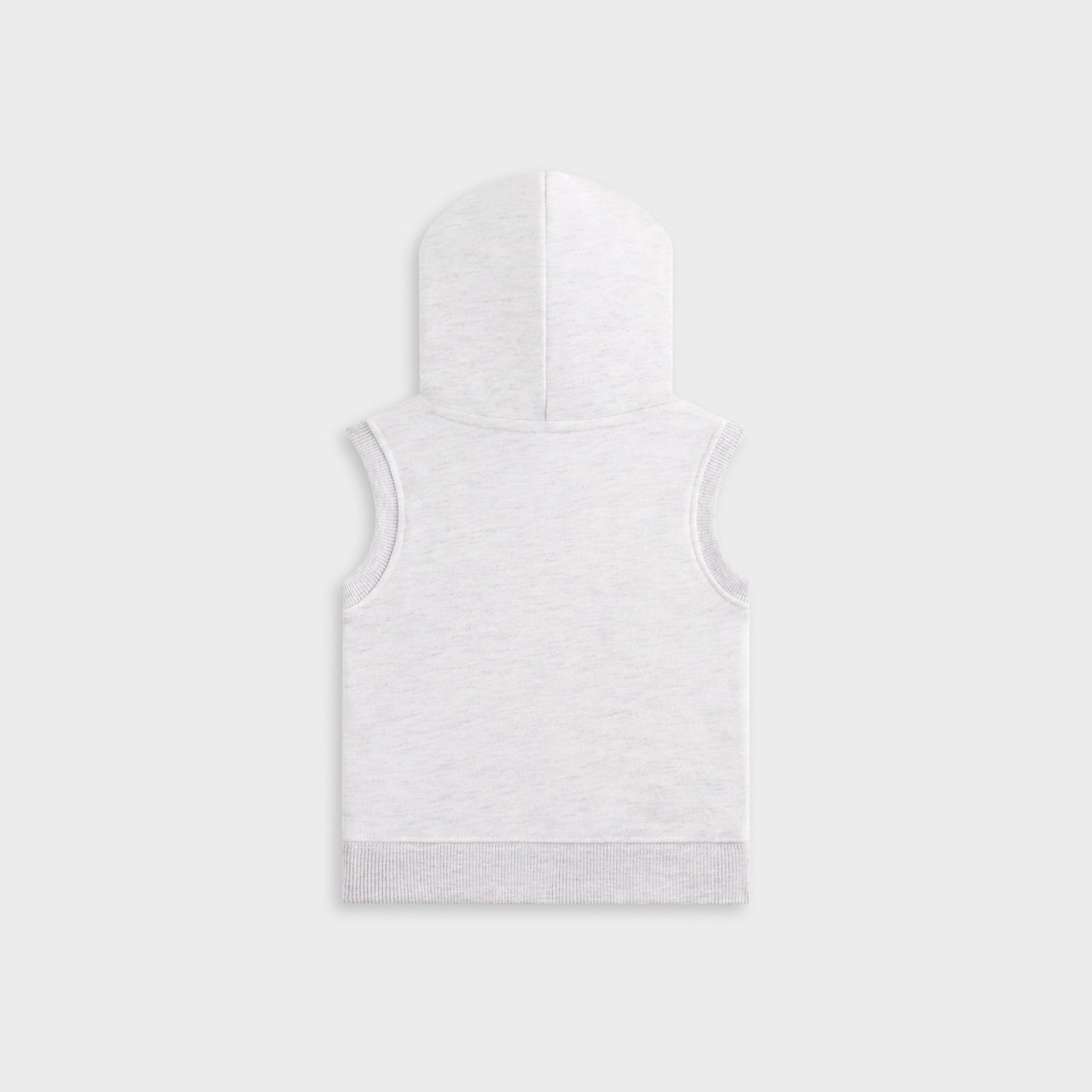 Kids Kith Kith Baby Pathways Sleeveless Hoodie - Light Heather Grey