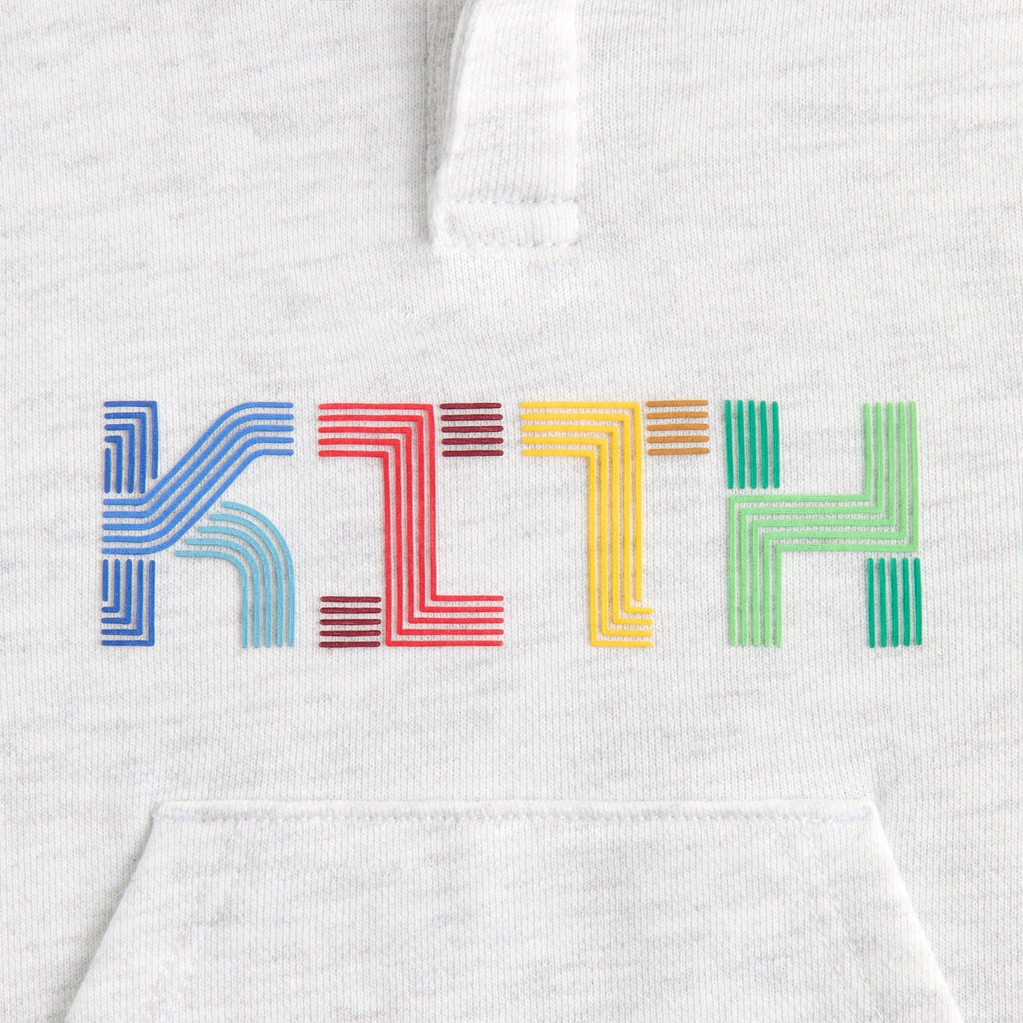 Kids Kith Kith Baby Pathways Sleeveless Hoodie - Light Heather Grey