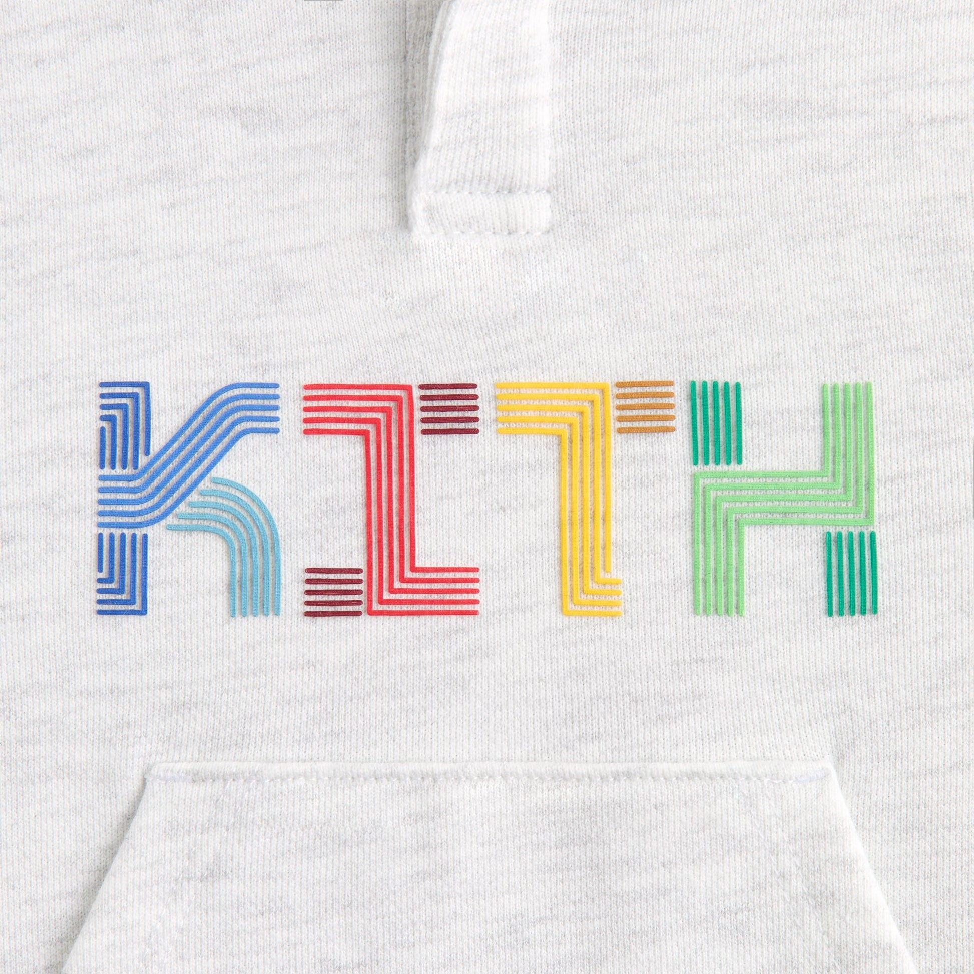 Kids Kith Kith Baby Pathways Sleeveless Hoodie - Light Heather Grey