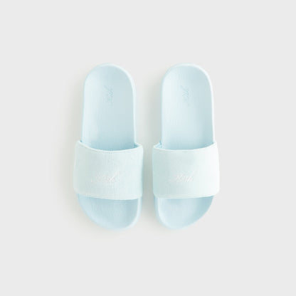 Women Kith Kith Women Terry Slides - Helium