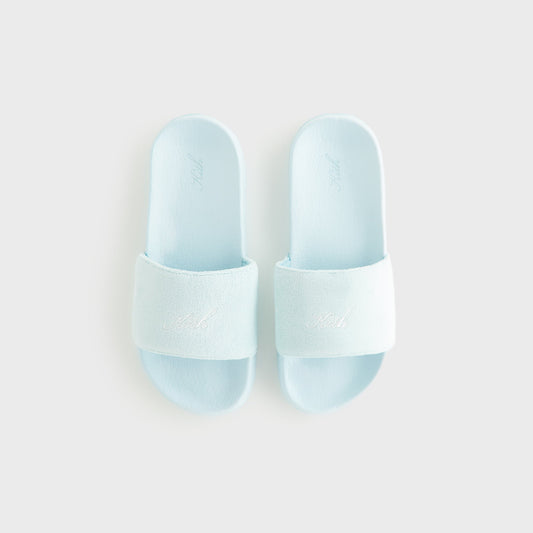 Women Kith Kith Women Terry Slides - Helium
