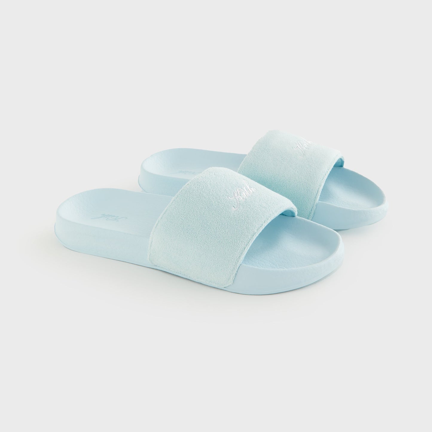 Women Kith Kith Women Terry Slides - Helium