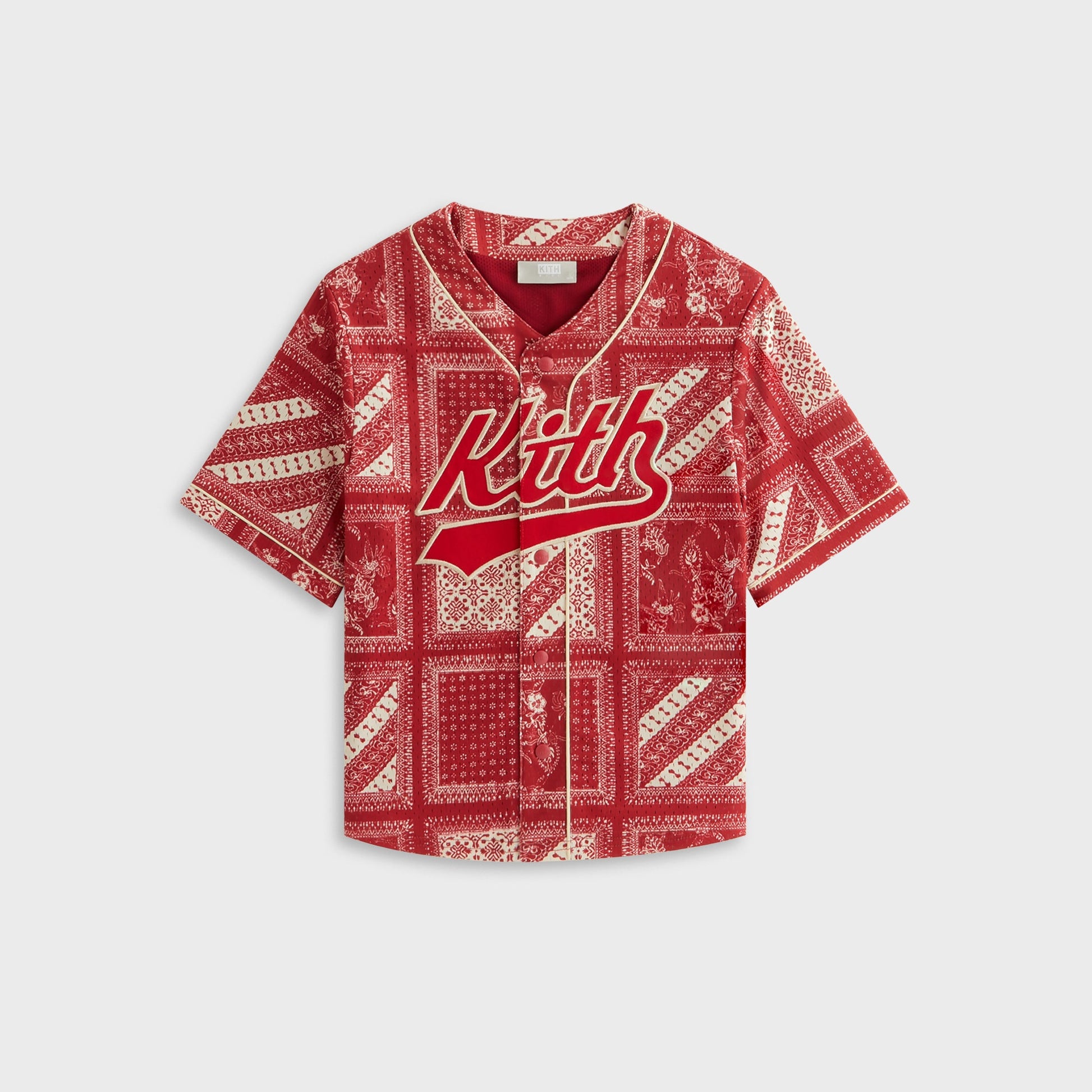 Kids Kith Kith Kids Baseball Mesh Shirt - Bitters
