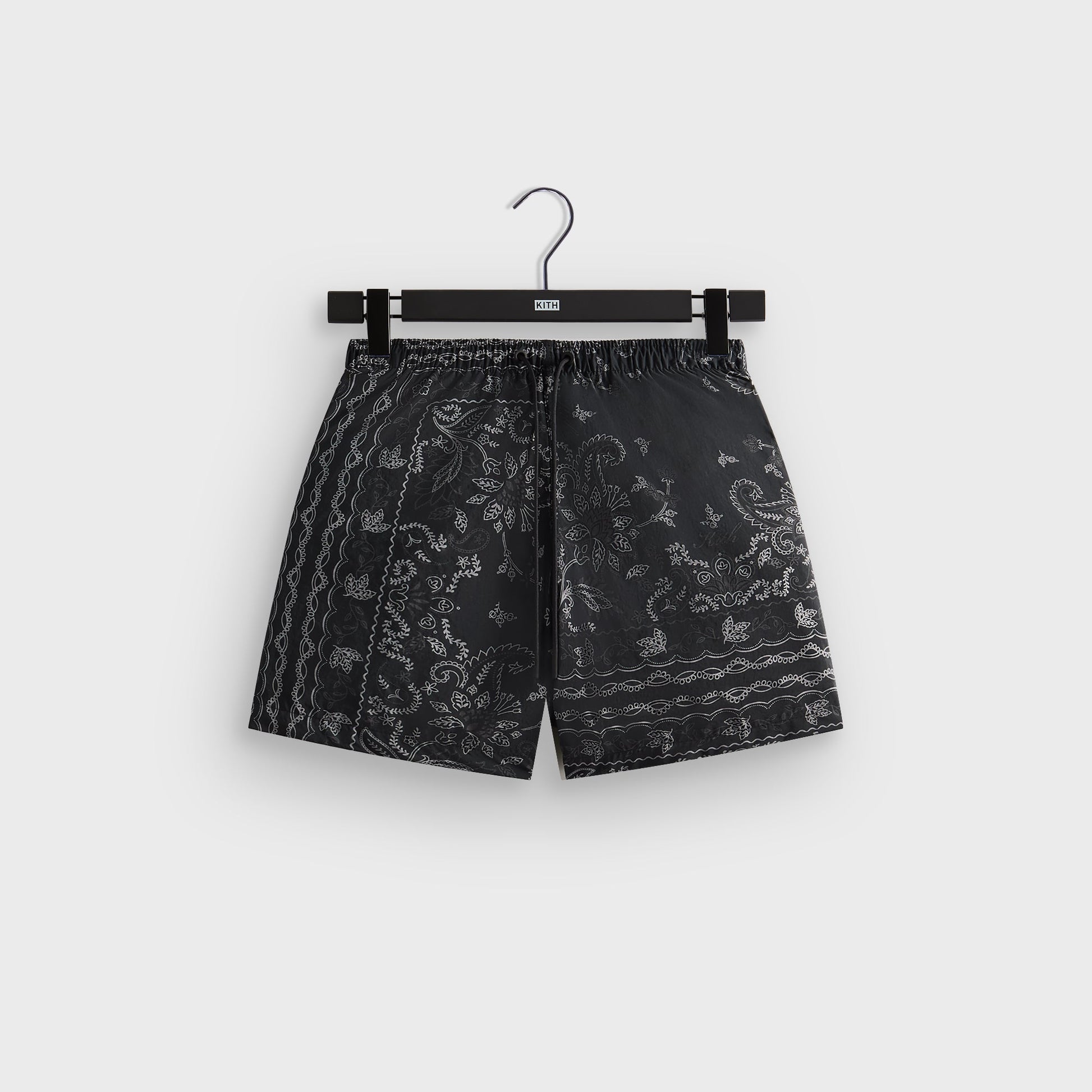 Men Kith Kith Panelled Bandana Ashton Swim Short - Black