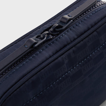 Men Kith Kith Monogram Jacquard Mini Pouch - Nocturnal