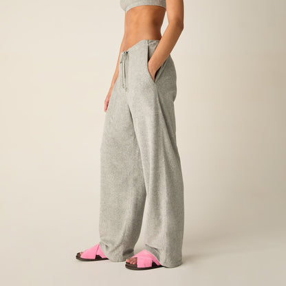 Women Kith Kith Women Doyers III Towel Terry Pant - Medium Heather Grey