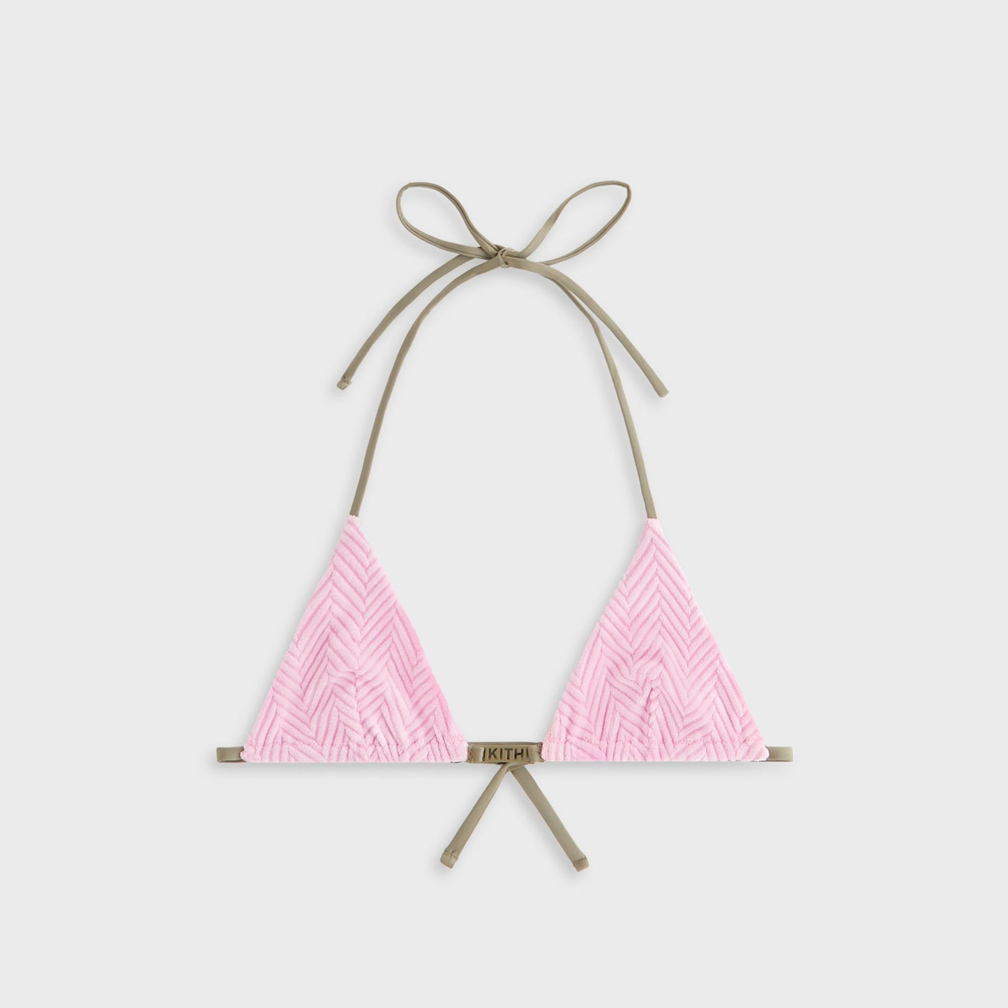 Women Kith Kith Women Talia II Towel Tie Top - Bubble