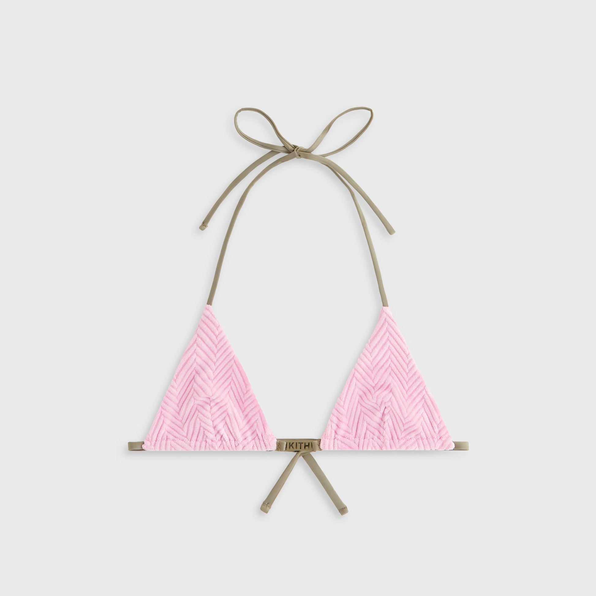 Women Kith Kith Women Talia II Towel Tie Top - Bubble