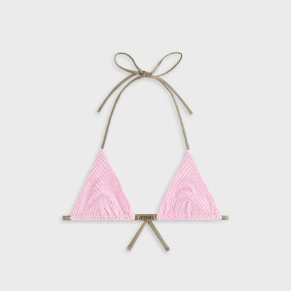 Women Kith Kith Women Talia II Towel Tie Top - Bubble