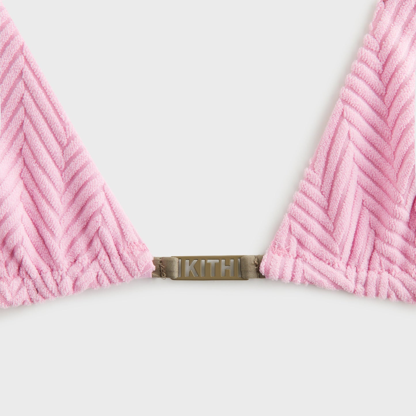 Women Kith Kith Women Talia II Towel Tie Top - Bubble