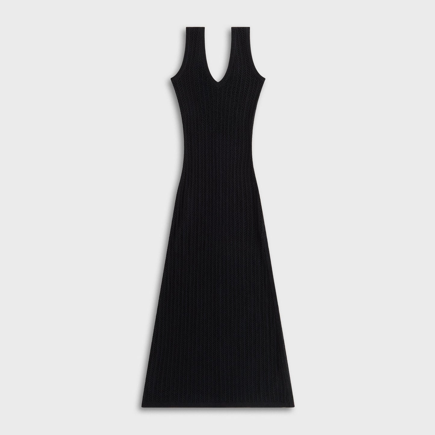 Women Kith Kith Women Monroe Deep V-Neck Dress - Black