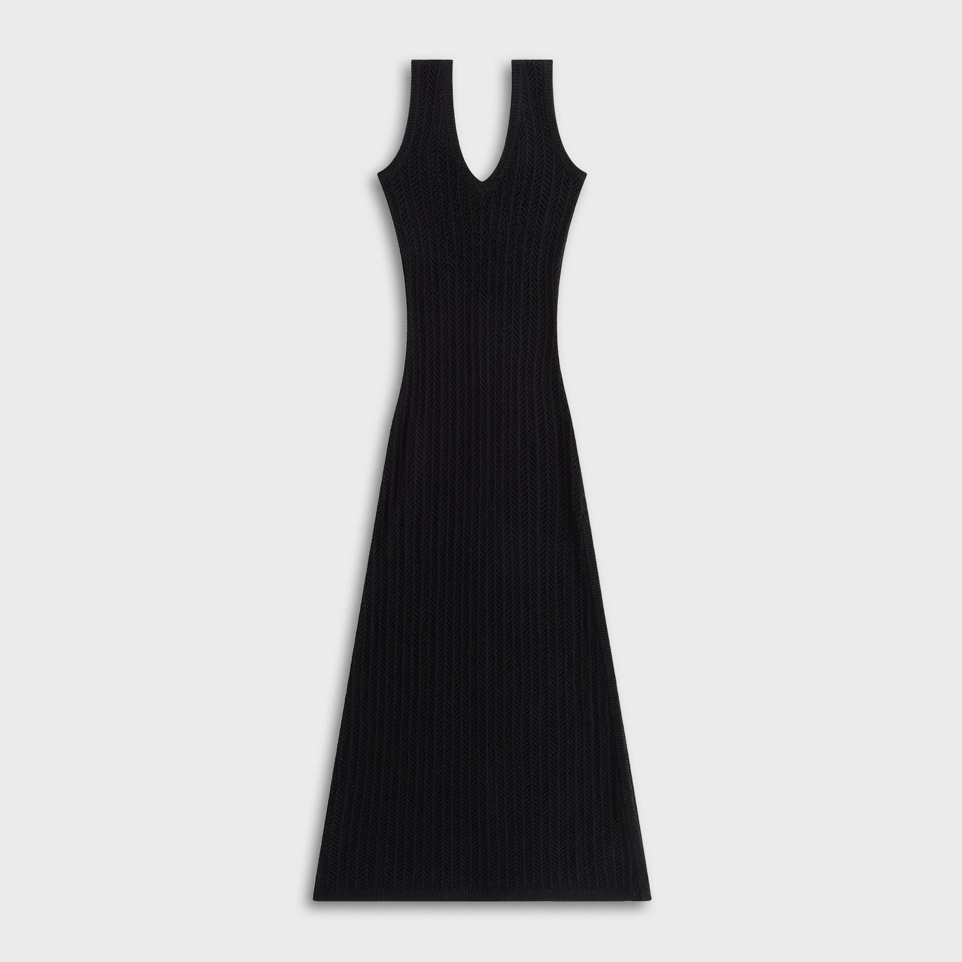 Women Kith Kith Women Monroe Deep V-Neck Dress - Black