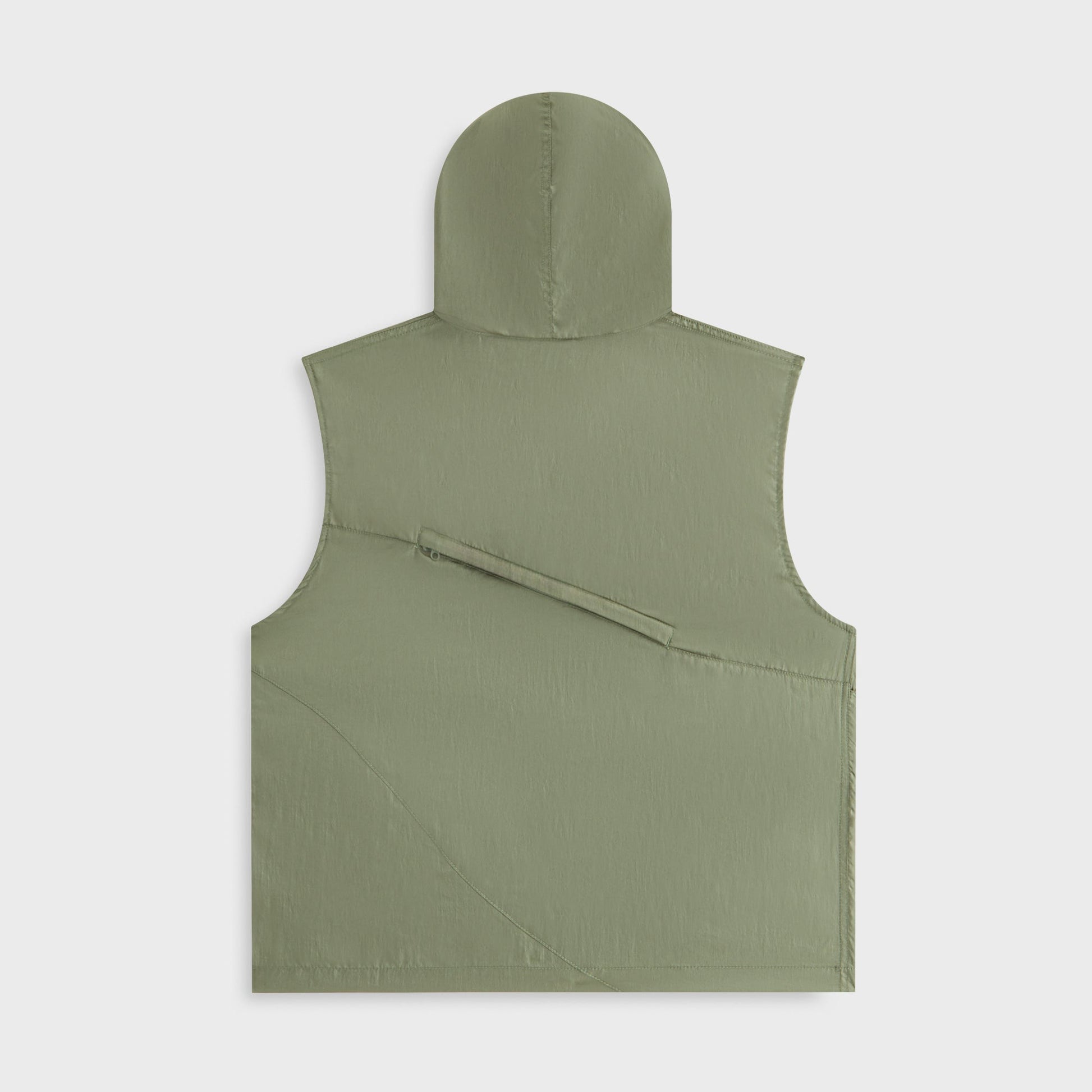 Women Kith Kith Women Verena Sporty Hoodie Vest - Bay Breeze