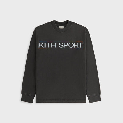 Women Kith Kith Women Oversized Sonoma Multi Sport Long Sleeve - Black