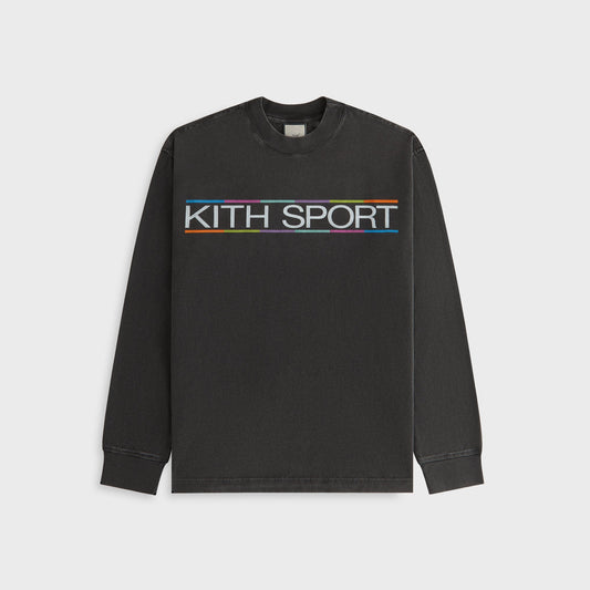 Women Kith Kith Women Oversized Sonoma Multi Sport Long Sleeve - Black