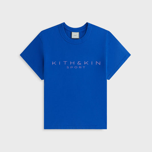 Women Kith Kith Women Mulberry Vintage Kith & Kin Sport Tee - Cyclone