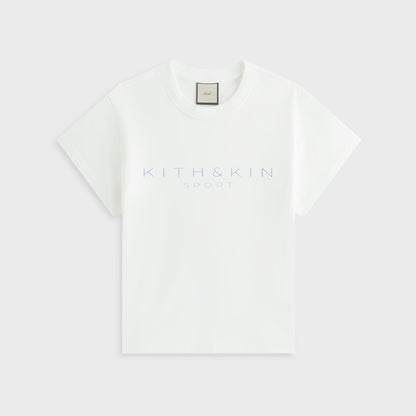 Women Kith Kith Women Mulberry Vintage Kith & Kin Sport Tee - White
