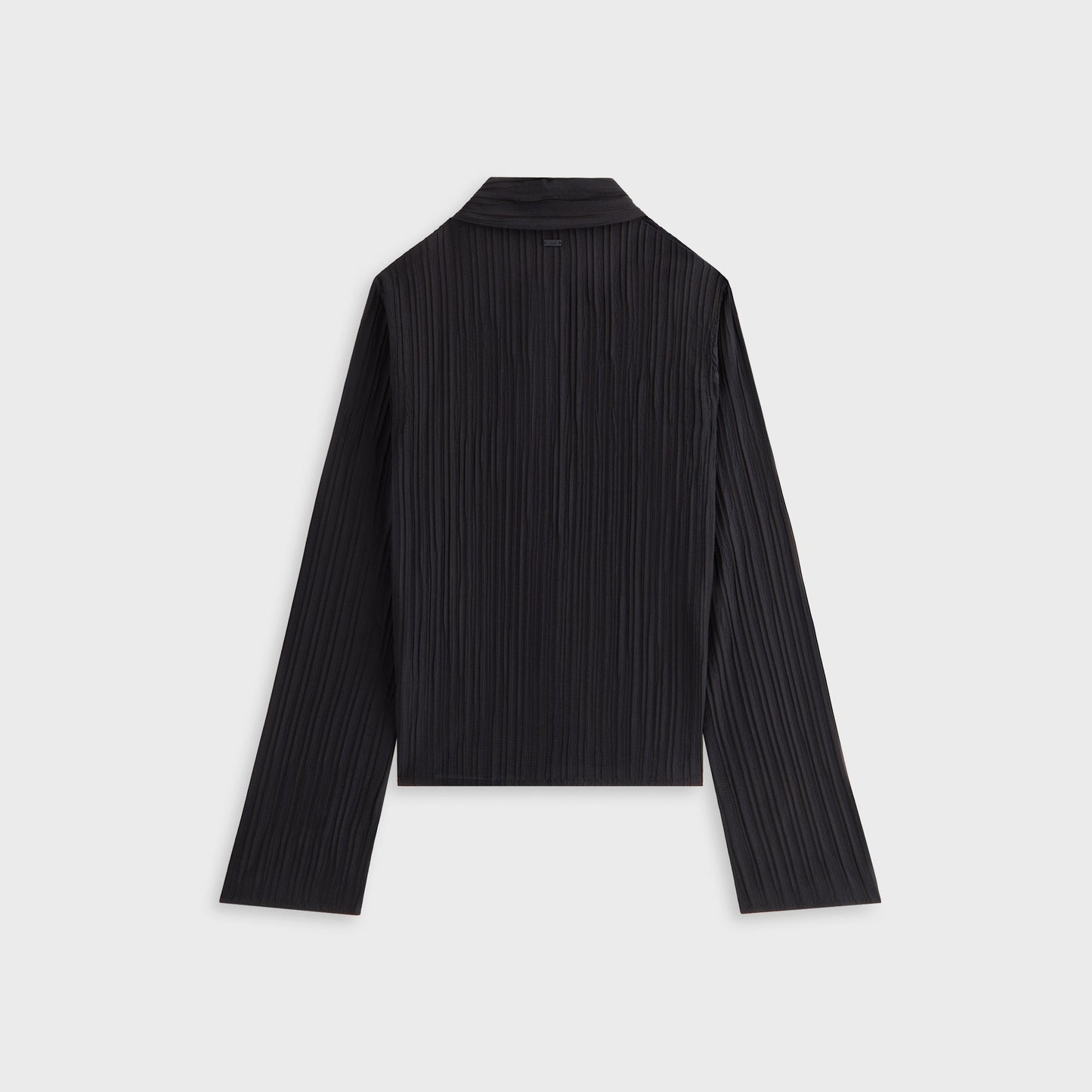 Women Kith Kith Women Elvira Plisse Button Down Shirt - Ink