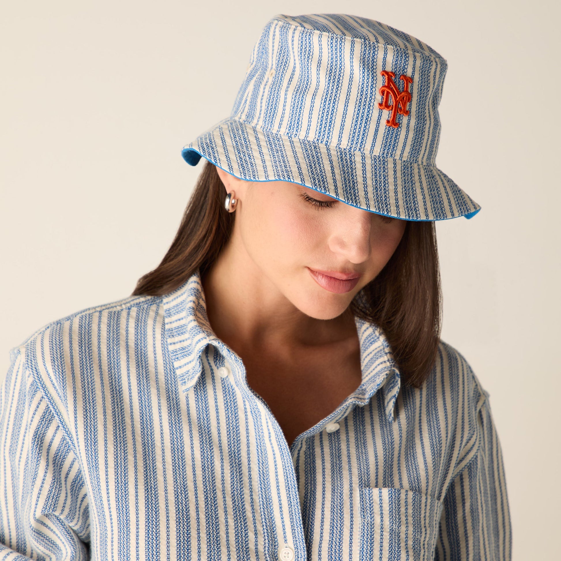 Women Kith Kith Women & '47 for the New York Mets Bucket Hat - Royal
