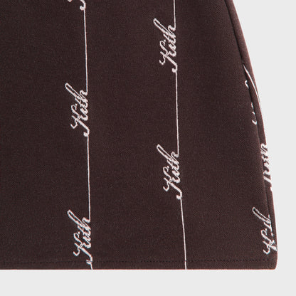 Women Kith Kith Women Sven Pique Logo Knit Skort - Incognito