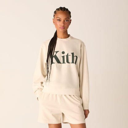 Women Kith Kith Women Asher New York Crewneck - Veil