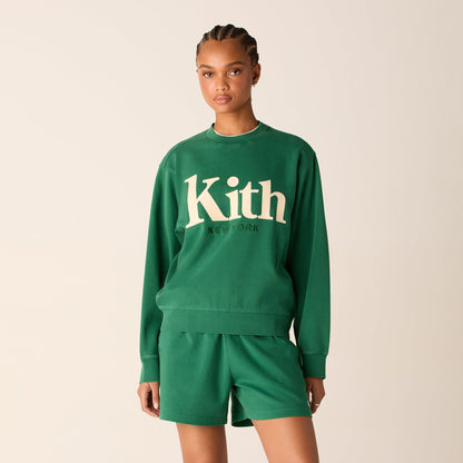 Women Kith Kith Women Asher New York Crewneck - Newt
