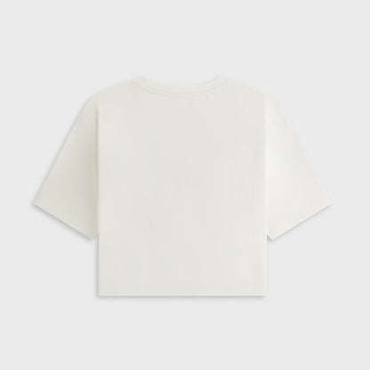 Women Kith Kith Women Misha Super Crop Tee - Silk