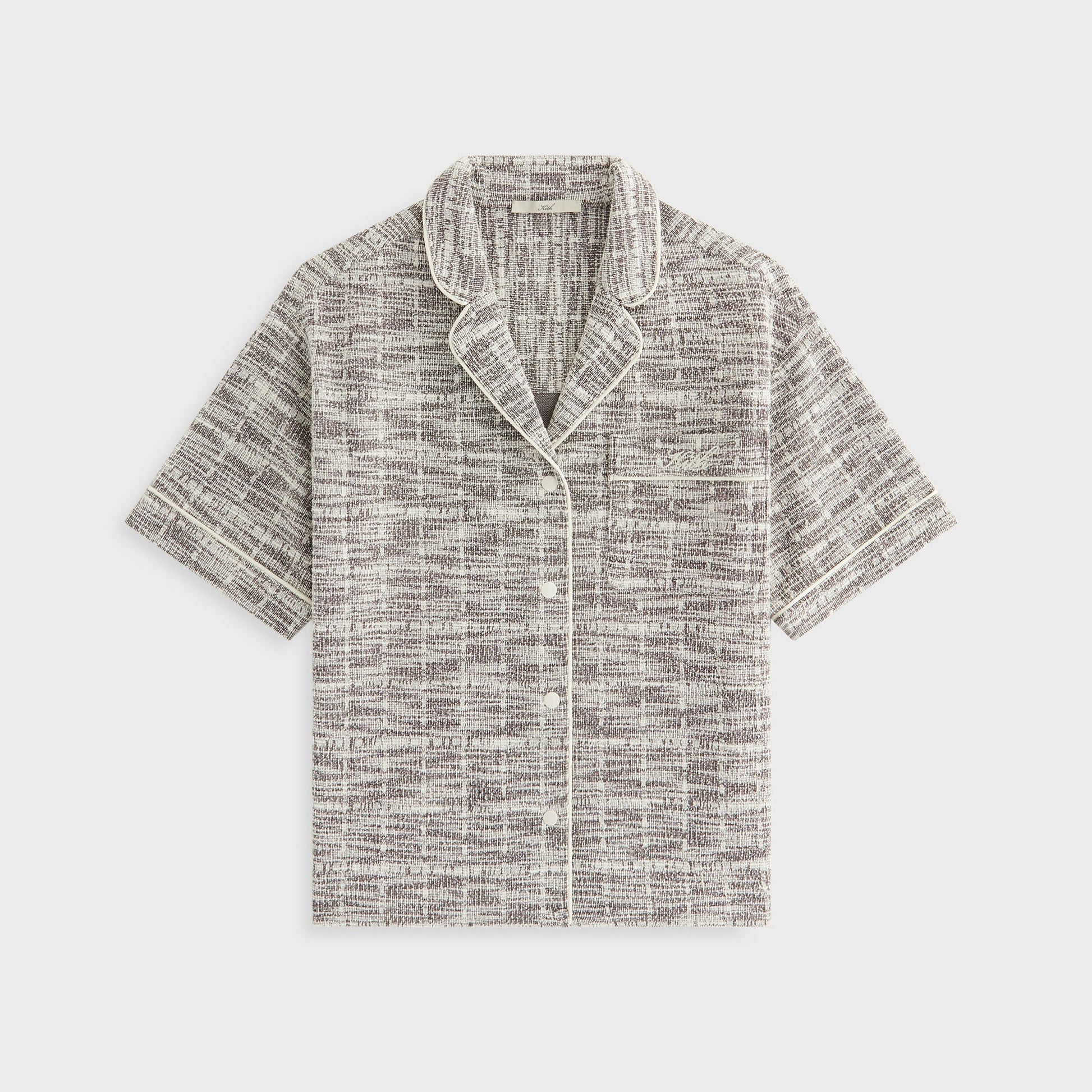 Women|Kids Kith Kith Women Tweed Camp Shirt - Kindling