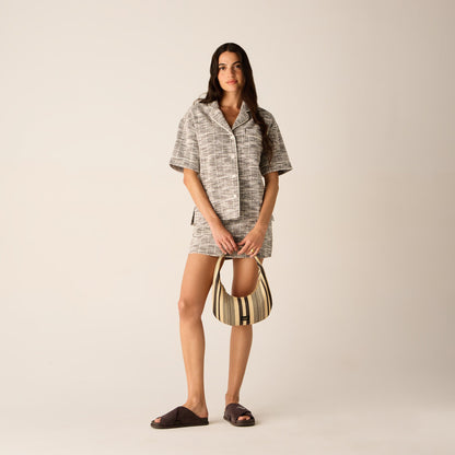 Women|Kids Kith Kith Women Tweed Camp Shirt - Kindling