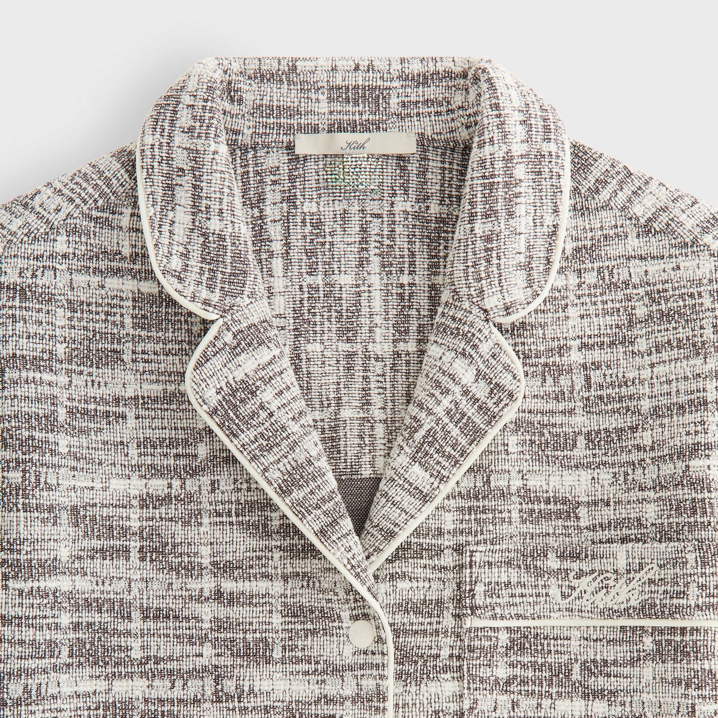Women|Kids Kith Kith Women Tweed Camp Shirt - Kindling