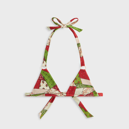 Women Kith Kith Women Kenna Patchwork Scarf Tie Top - Kyoho
