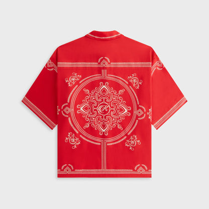 Women Kith Kith Women Mari Medallion Shirt - Fame