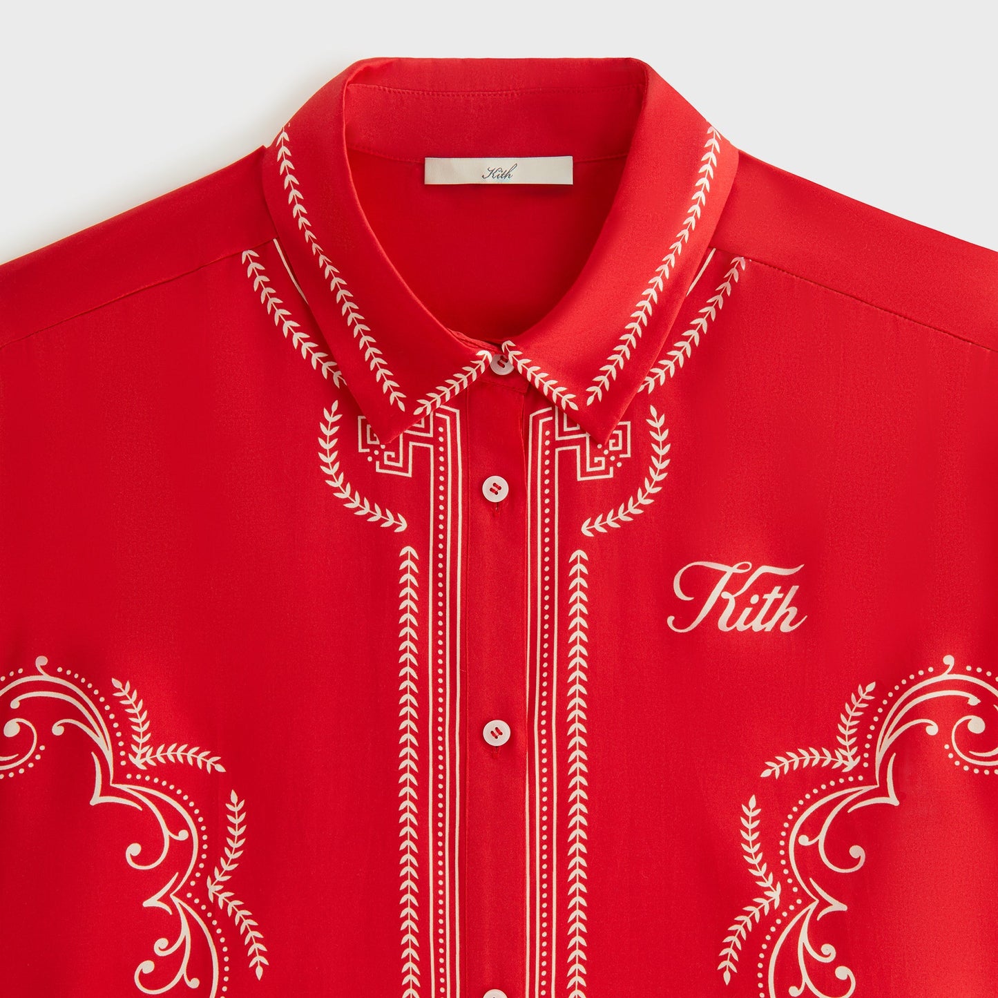 Women Kith Kith Women Mari Medallion Shirt - Fame
