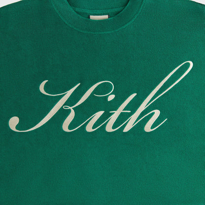 Women Kith Kith Women Min Towel Terry Cropped Tee - Newt
