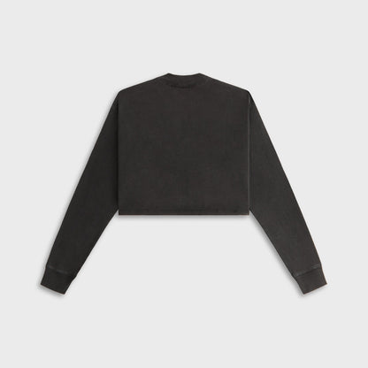 Women Kith Kith Women Jasper Gradient Sport Long Sleeve - Black