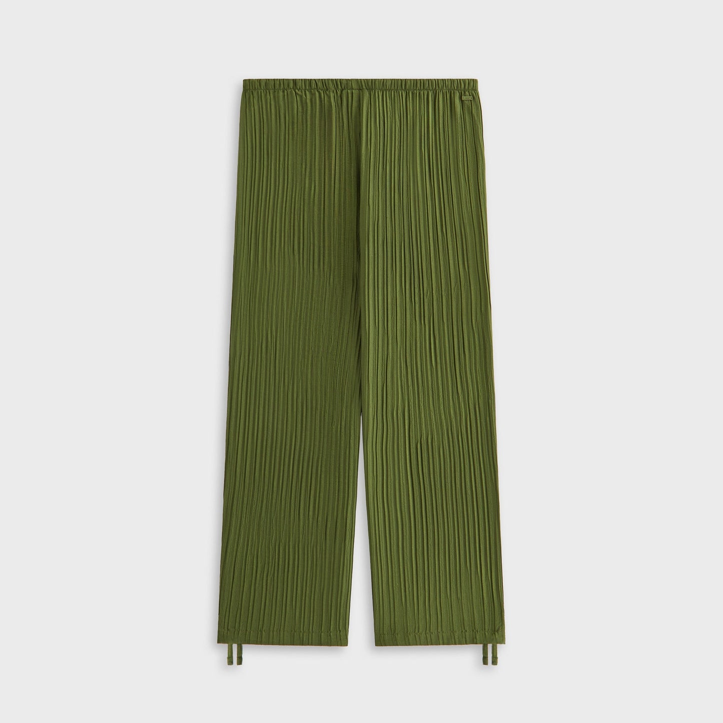Women Kith Kith Women Kavi II Plisse Drawstring Pant - Kelp