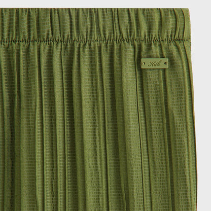Women Kith Kith Women Kavi II Plisse Drawstring Pant - Kelp