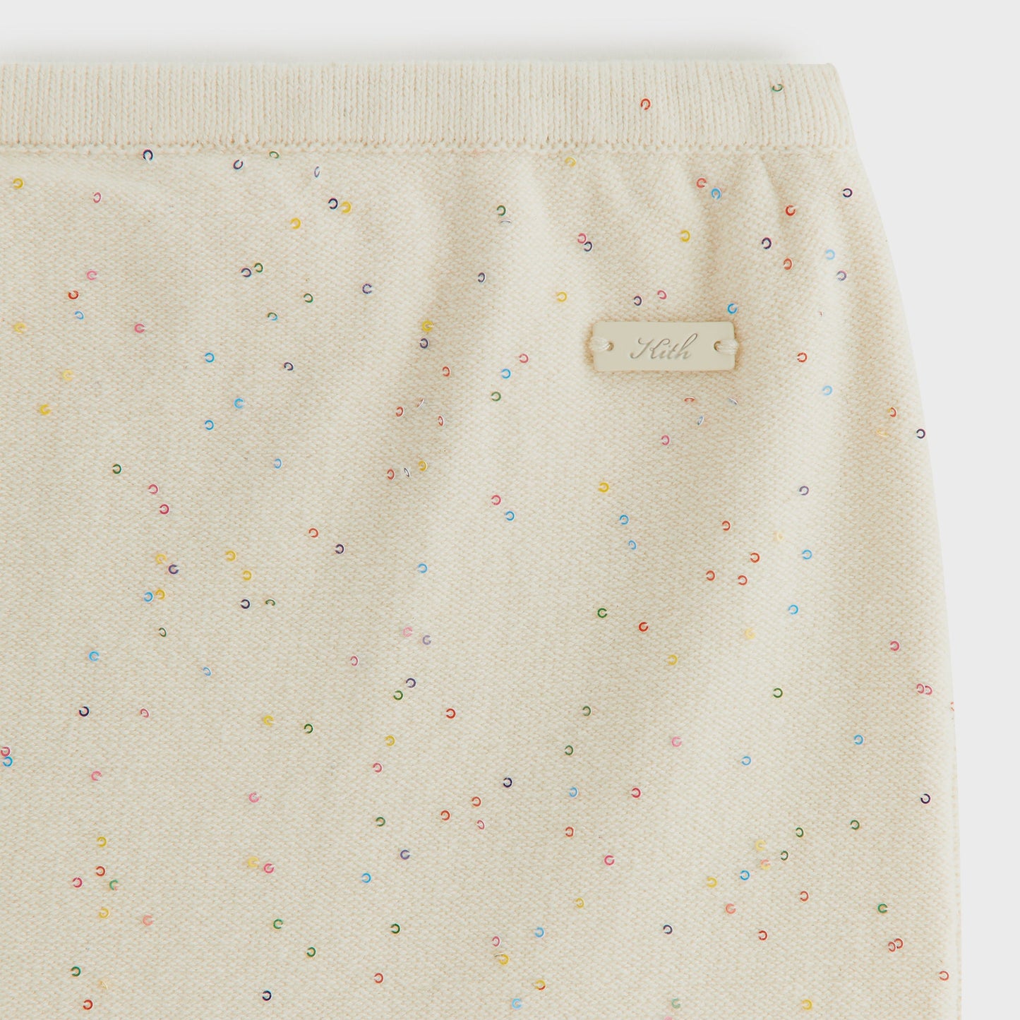 Women Kith Kith Women Bardot Sequined Mini Skort - Sandrift