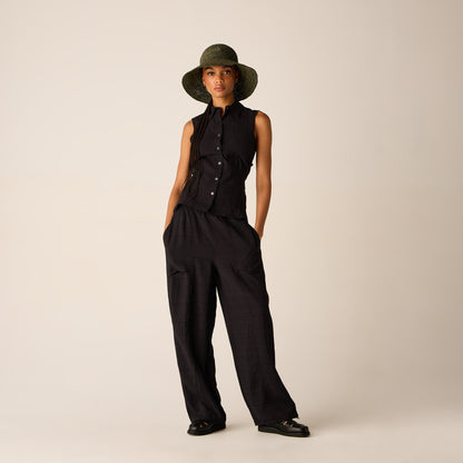 Women Kith Kith Women Doyers II Drawstring Pant - Black