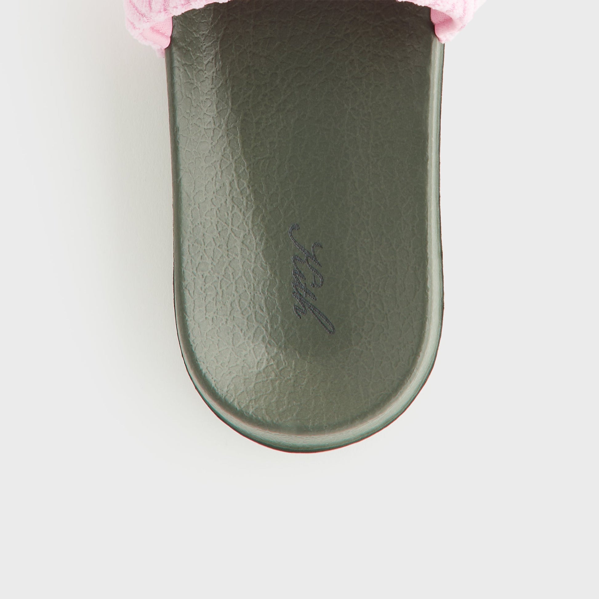 Women Kith Kith Women Herringbone Terry Slides - Bubble