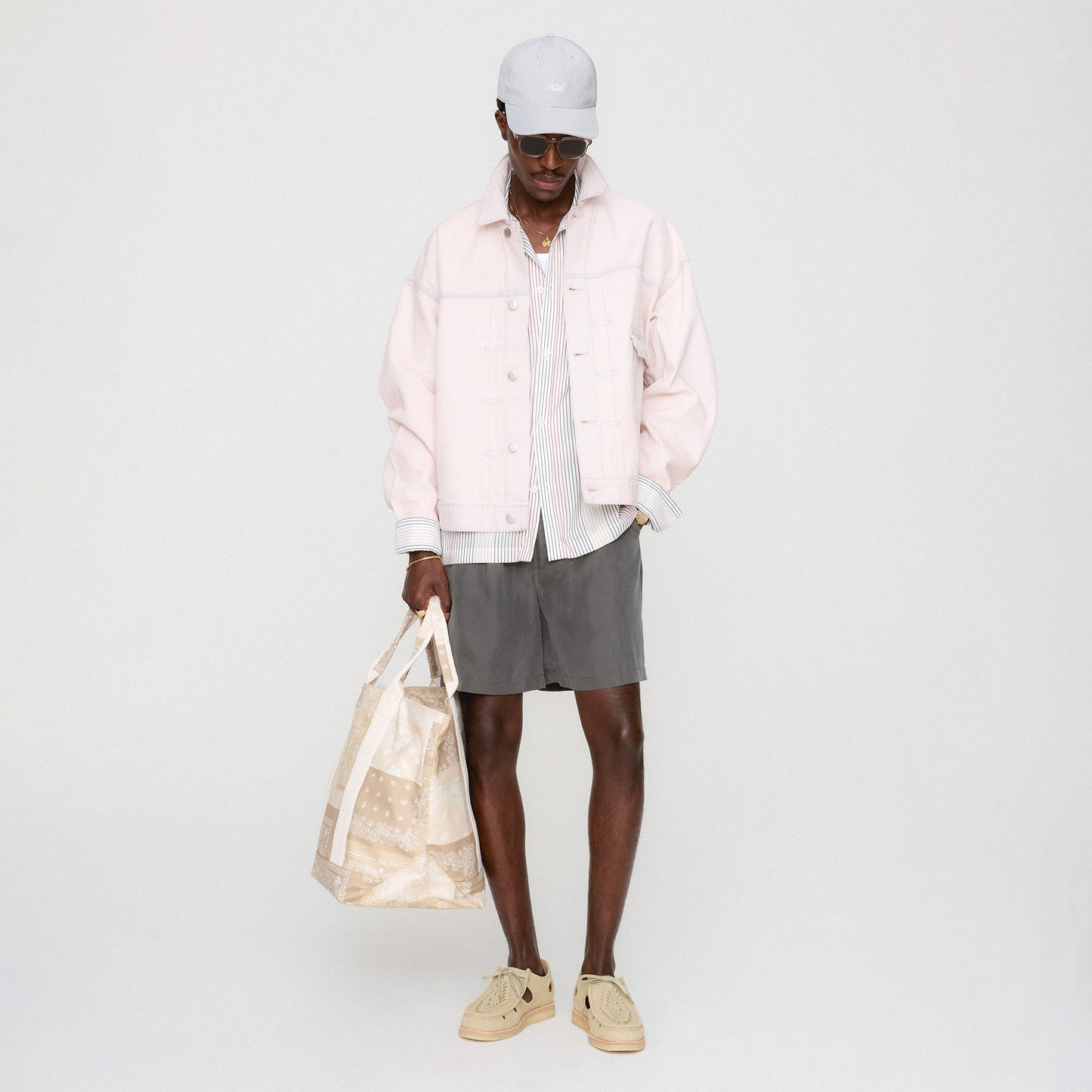 Men Kith Kith Washed Paisley Tote - Canvas