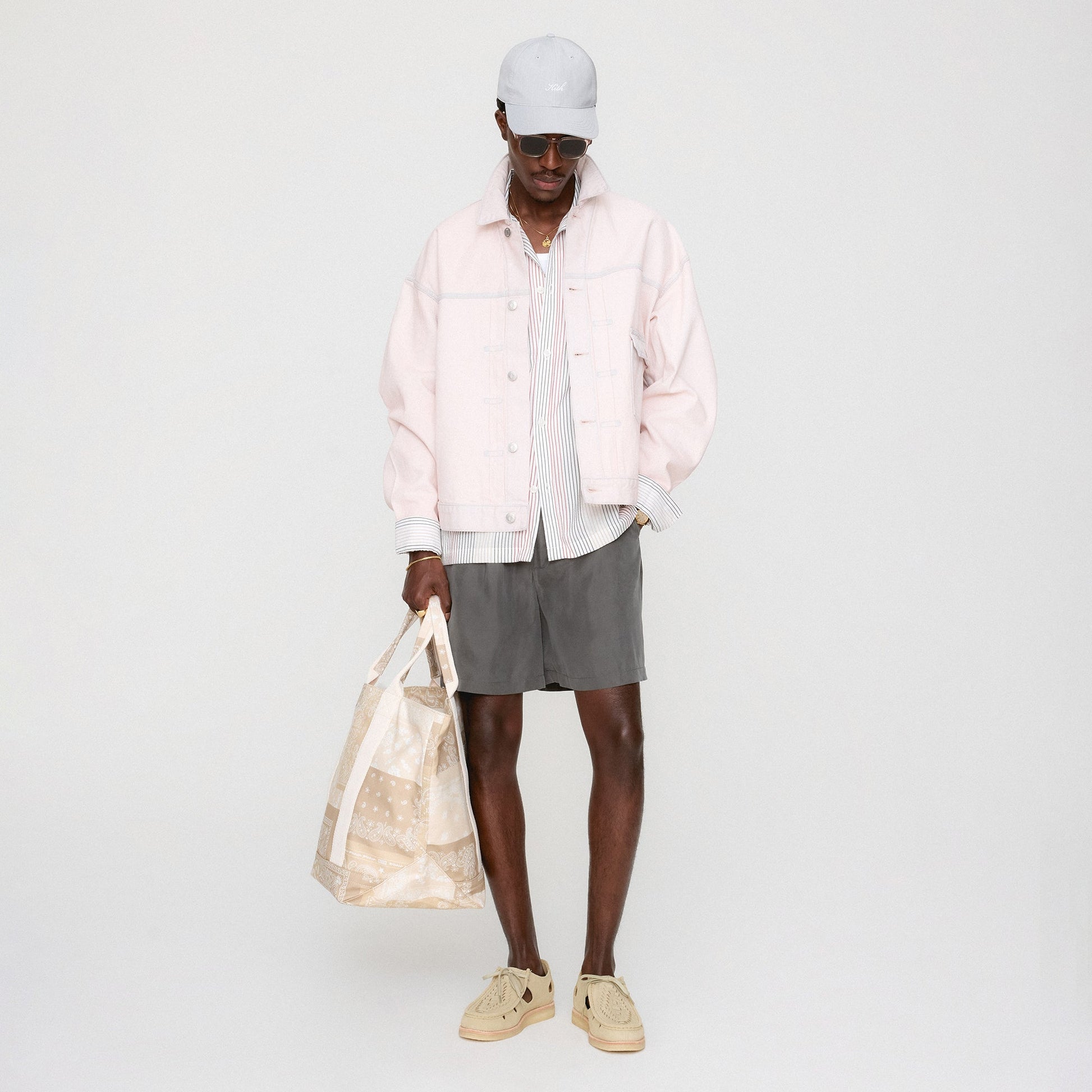 Men Kith Kith Washed Paisley Tote - Canvas
