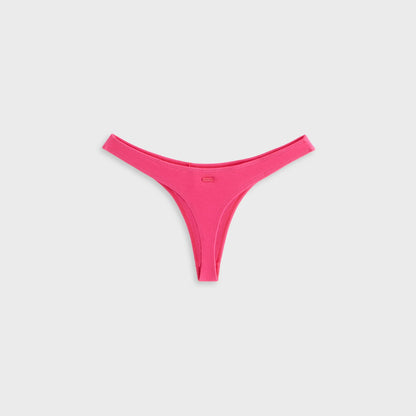 Women Kith Kith Women Teegan High Cut Thong Bottoms - Blossom