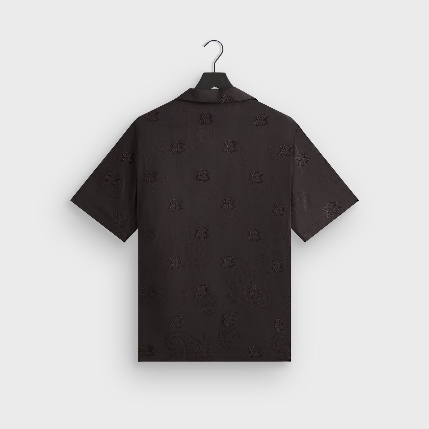 Men Kith Kith Short Sleeve Thompson Camp Collar Shirt - Kindling