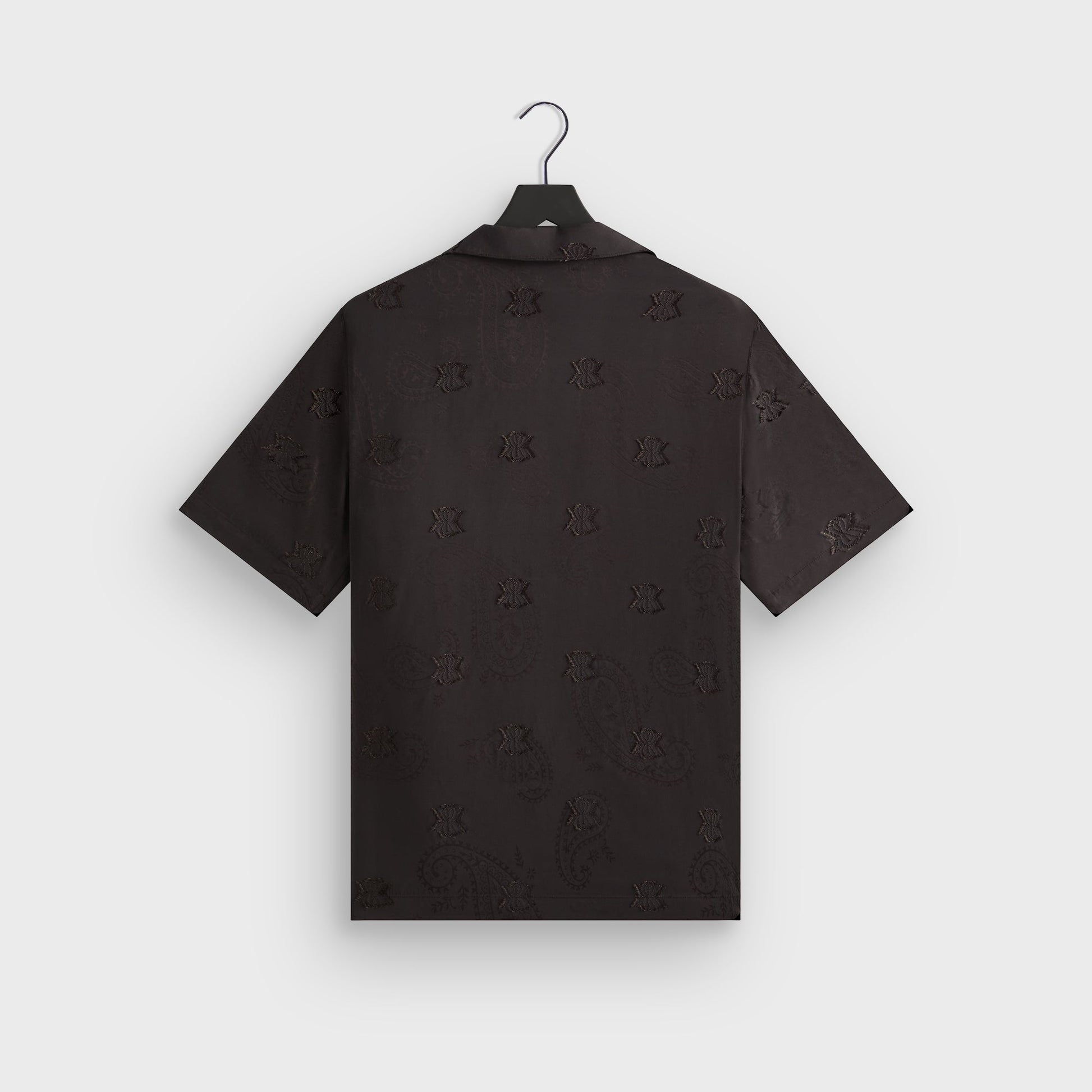 Men Kith Kith Short Sleeve Thompson Camp Collar Shirt - Kindling