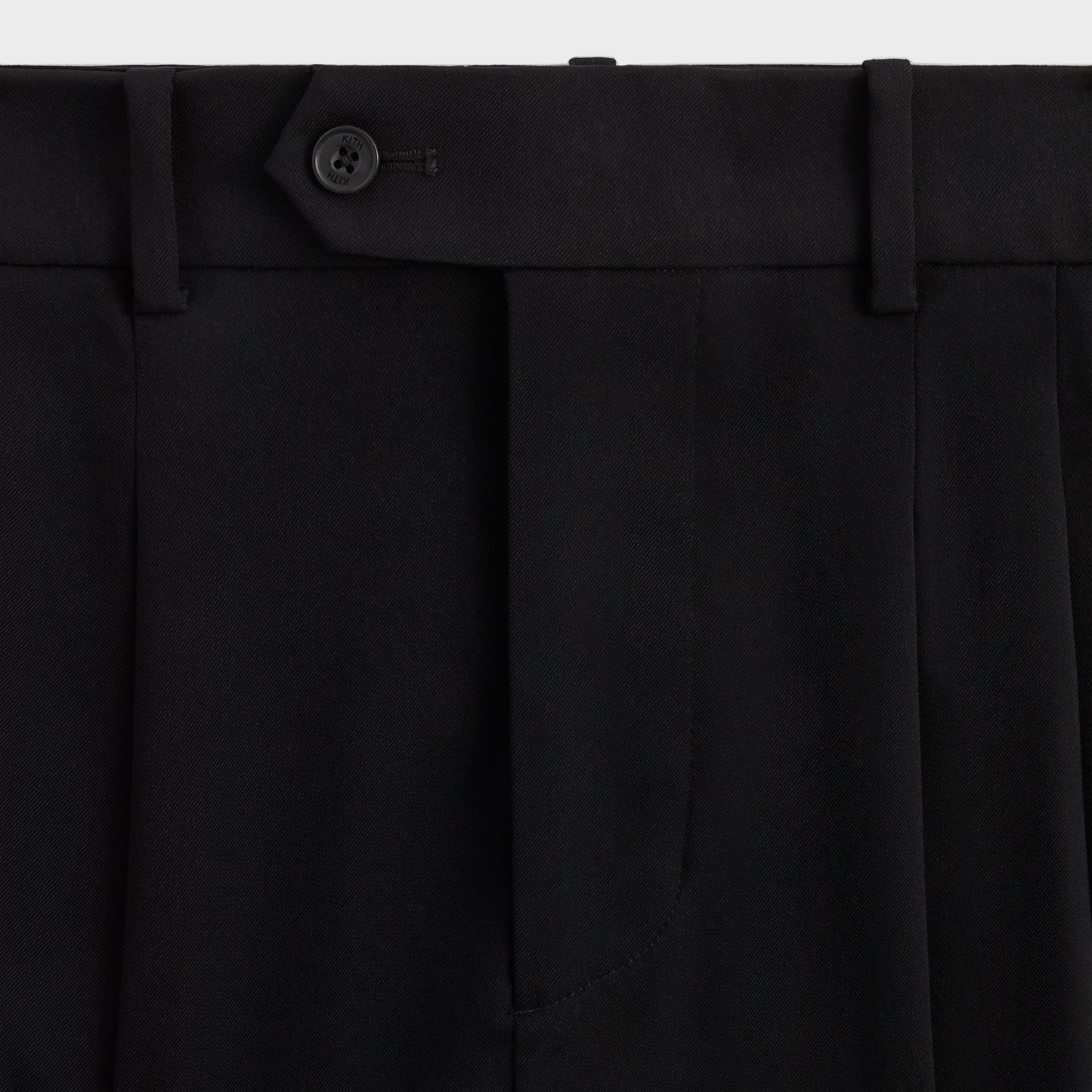 Men Kith &Kin Kylan Pleated Trouser - Black