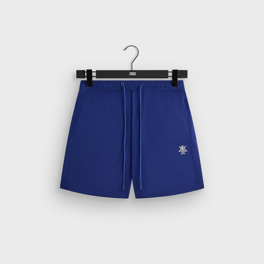 Men Kith Kith Garment Washed Nylon Active Swim Short - Current